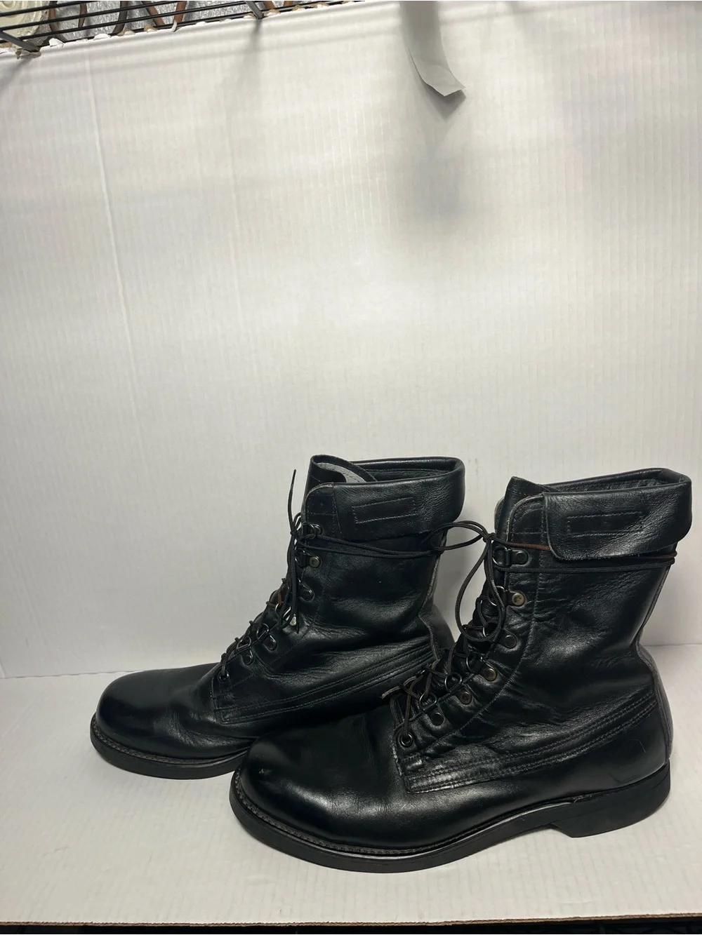 Vintage Addison Shoe Company Miitary Combat Boots, Biltrite Sz 10 D